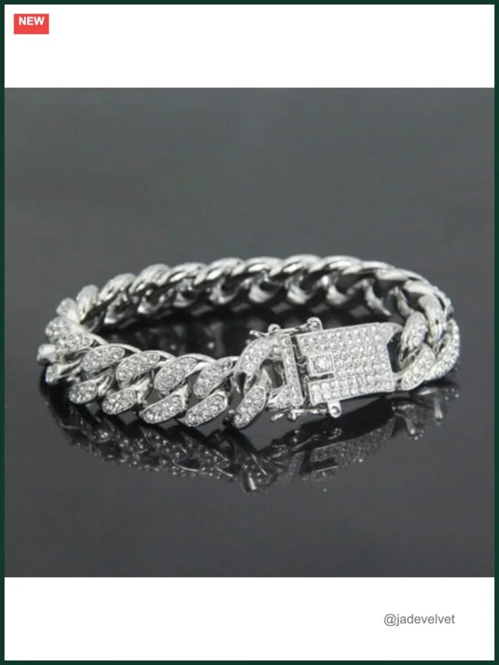 Iced Out Watch CZ Gold Plated Quartz Bracelet Watch 40mm Roman Numerals
